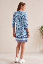 Load image into Gallery viewer, T Printed Boat Neck Dress

