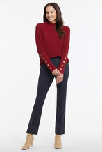 Load image into Gallery viewer, T Button Dolman Sleeve Sweater in 2 colours, Powell River, BC
