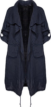Load image into Gallery viewer, Linen Open Flyaway: White or Navy
