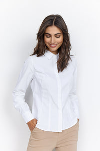 Nettie Crisp White Shirt, Powell River, BC