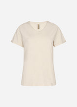 Load image into Gallery viewer, Cotton  Rolled V-Neck T-shirt - 3 colours
