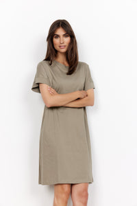 Cotton Short Sleeve Dress - 2 colours