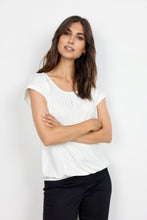 Load image into Gallery viewer, Soya gathered short sleeve top, Powell River, BC
