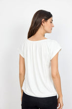 Load image into Gallery viewer, Marica Gathered Short Sleeve Top
