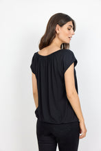 Load image into Gallery viewer, Marica Gathered Short Sleeve Top
