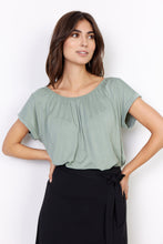 Load image into Gallery viewer, Marica Gathered Short Sleeve Top
