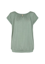 Load image into Gallery viewer, Marica Gathered Short Sleeve Top
