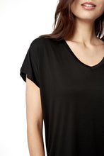 Load image into Gallery viewer, Draping V Neck Top. At Fits to a T, Canada

