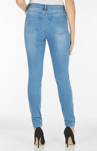 FDJ: Chambray Slim Denim: Christina