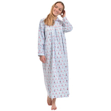Load image into Gallery viewer, Cat print Flannel Night Gowns - 2 prints!
