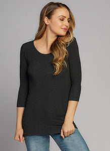 Bamboo 3/4 Sleeve Scoop