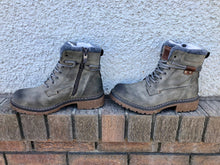 Load image into Gallery viewer, Eliza-3 Grey Boot: Water Resistant
