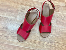 Load image into Gallery viewer, Leather Red Sandals, Powell River, Bc
