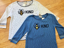 Load image into Gallery viewer, Bee Kind 100% Cotton Knit, Fits to a T, BC, Canada
