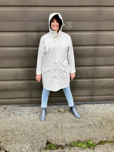 Long Rains Waterproof Jacket at Fits to a T, BC, Canada