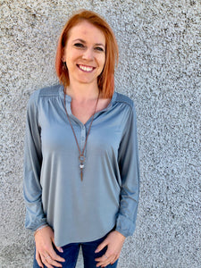 Henley Draping Top: 2 colours