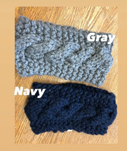 Load image into Gallery viewer, Cable Headband/ Ear Warmers
