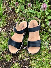 Load image into Gallery viewer, Catalina Black Sandal, BC, Canada
