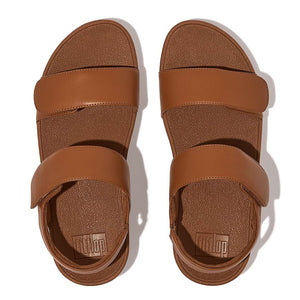 Fit Flop Lulu Adjustable Tan Sandals