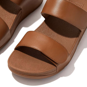 Fit Flop Lulu Adjustable Tan Sandals