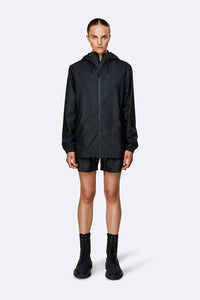 'Rains' Waterproof Jacket: BLACK