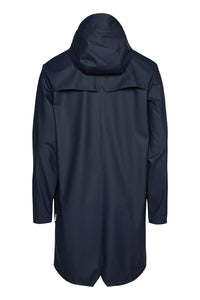 LONG 'Rains' Waterproof Jacket: NAVY