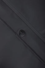 Load image into Gallery viewer, LONG &#39;Rains&#39; Waterproof Jacket: BLACK
